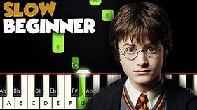 Harry Potter - Hedwig's Theme | SLOW BEGINNER PIANO TUTORIAL + SHEET MUSIC by Betacustic