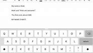 How to Use Dictation on the iPad