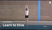How to Dive into a Swimming Pool | Front Crawl