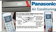 How to Check Panasonic Aircon Error Codes. How to get the error code out of a Panasonic split system