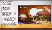 Sony X91J 85 Inch 4K Ultra HD LED Review 2022