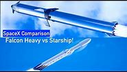 Falcon Heavy vs Starship: SpaceX rocket comparison!
