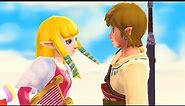 The Legend of Zelda: Skyward Sword HD - All Link X Zelda (Zelink) Cutscenes