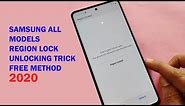 How To Unlock Region Lock Samsung All Models Free Method 2020