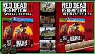 Red Dead Redemption 2 - Special, Ultimate Editions, Pre-Order Bonuses, Collector's Box