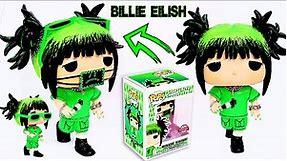 DIY: Creating a Custom Billie Eilish Funko Pop Fanart (Box and Figure) Green Look