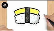 #169 How to Draw a Sushi - Easy Drawing Tutorial