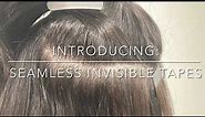 Seamless Invisible Tape In Extensions vs. Classic Tape Hair Extensions Application