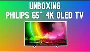 Unboxing Philips 65" 4K OLED TV 65OLED706/12