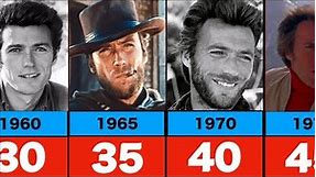 EVOLUTION Of Clint Eastwood (1949-2023) | Age Comparison