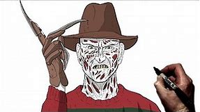 How To Draw Freddy Krueger | Step By Step | Nightmare On Elm Street (DBD)