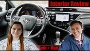 2020 Toyota Camry TRD Interior Review (Beth + Matt)