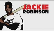 Celebrating Black History with Jackie Robinson (Cartoon Jackie Robinson Story)