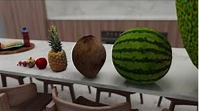 Fruits Size Comparison