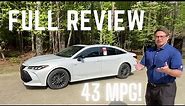 2021 Toyota Avalon XSE Hybrid Review: 43 MPG! Wow!