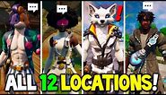 Fortnite ALL 16 Boss NPC's Locations in Fortnite Chapter 4 Season 3!