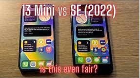 iPhone SE (2022) vs iPhone 13 mini - The best "budget" iPhone is NOT even a competition!