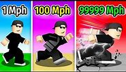 Going 1,729,616 MPH in Roblox (Race Clicker)