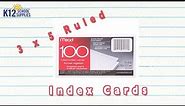 Best Note Cards - 3x5 Index Cards - Note Cards