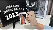 Unboxing iPhone XS Max in 2023 | Camera test | Game Test | Mini review | Aesthetic | @jamslvdr