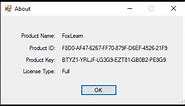 C# Tutorial - Create a License Key/Activation Key C#.Net #2 | FoxLearn