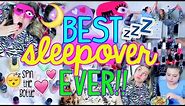 How to Have the BEST Sleepover EVER!! | DIY Craft, Treats + Fun Things to Do!!