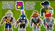 A Look At The VG Toys Plants Vs Zombies Plush Set!!