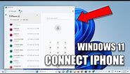Finally, You Can Connect your iPhone to Windows 11 Using Phone Link