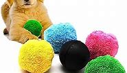 Active Rolling Ball for Dogs Self Moving Balls for Dogs Cats Toys for Activation Automatic Ball Funny Chew Plush Electric Rolling Balls