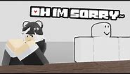 Oh im sorry are you sitting here? | Roblox Animation