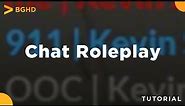 Chat Roleplay - FiveM Resource Install/Overview