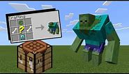 How to Craft a Mutant Zombie - Minecraft