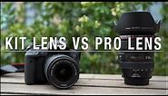 Kit Lens vs Pro Lens - is it worth the extra money?
