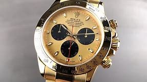 Rolex Oyster Perpetual Cosmograph Daytona 116528 Rolex Watch Review