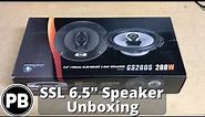 SSL 6.5" 200 Watt Speaker Unboxing GS260S