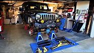 4.5" Jeep Lift Kit How To Install DIY - Lock n Load Long Arm from MetalCloak