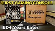 First Gaming Console 52 Years Later | Magnavox Odyssey