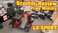 Reviewing the Pride Mobility Victory LX Sport 4 Wheel Mobility Scooter