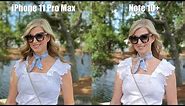 iPhone 11 Pro Max vs Note 10 Plus Camera Test Comparison!
