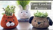 Cute Crochet Plant Holder | Step by Step