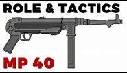 MP 40 - Role & "Tactics"