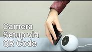 How to setup your camera via QR code