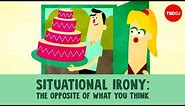 Situational irony: The opposite of what you think - Christopher Warner