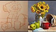 How I Oil Paint a Still Life Step by Step