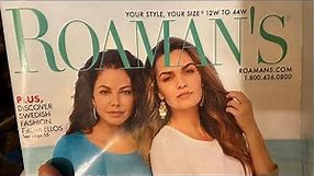 Roaman’s Plus Size Clothing Catalog April/May 2021 flip through pt 3 with Ellos and jewelry