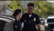 Wade appreciate Jackson and Lucy for saving kid scene - The Rookie season 3 episode 10