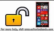 How to Unlock Any Nokia Lumia 1520 Using an Unlock Code