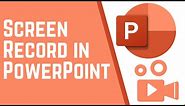 How to Use PowerPoint as a Screen Recorder