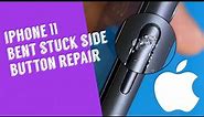 How to repair an iphone 11 damaged side button (power button) repair.