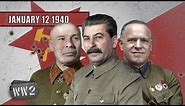 020 - The Red Army Regroups to Crush Finland - WW2 - January 12 1940